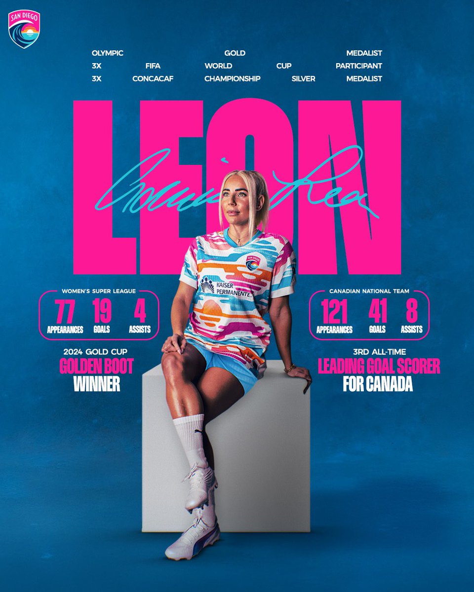 a golden signing for San Diego 🥇🇨🇦