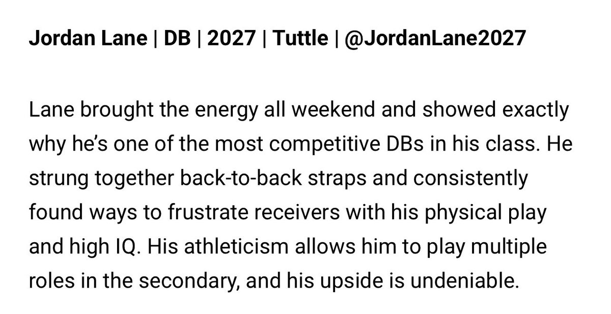 Thank you for the write up! <a href="/RealNews102/">Drew Johnson</a> <a href="/DR_SPORTZ/">DRSportz</a>