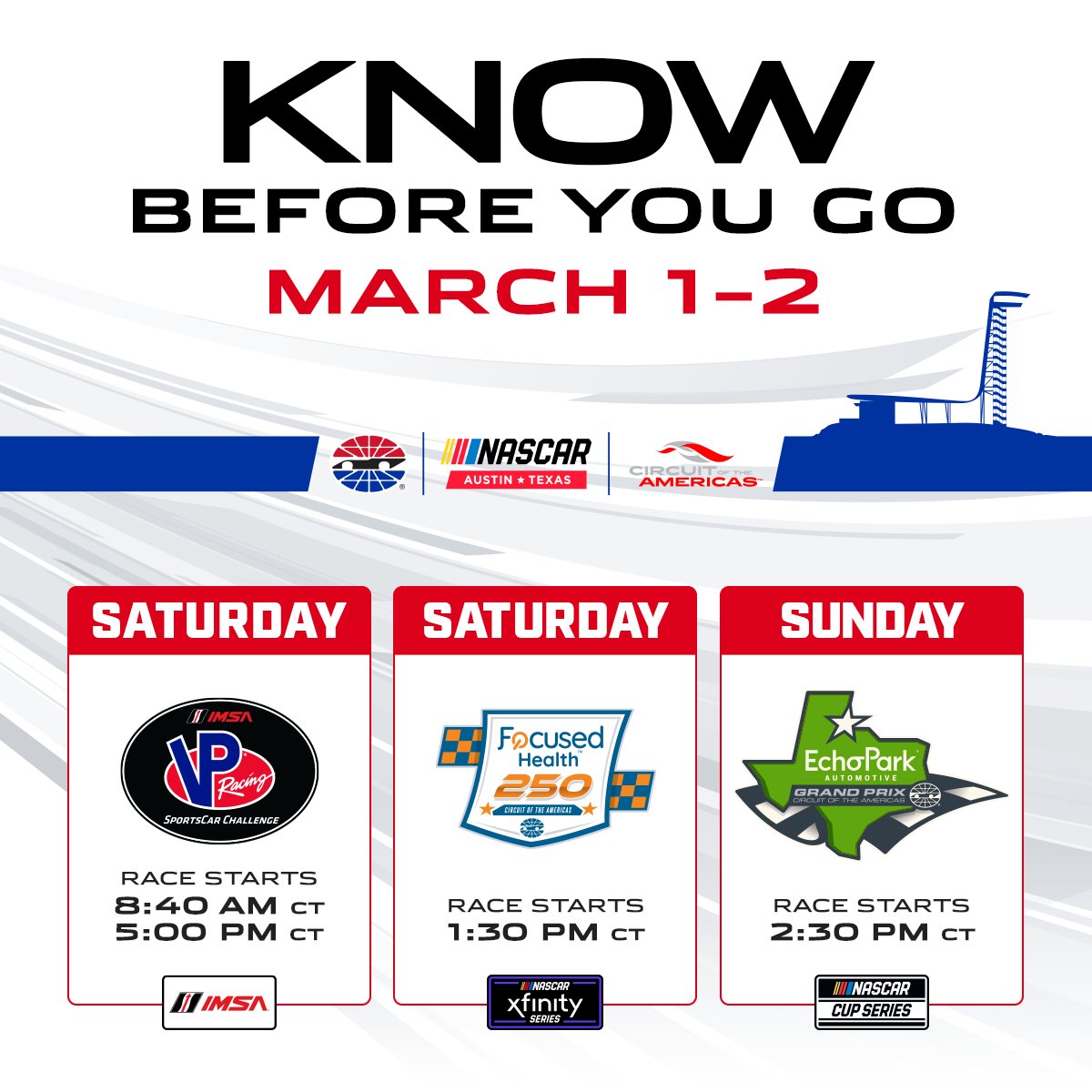 NASCAR at COTA tweet media