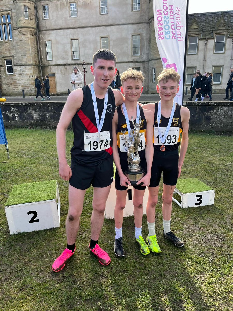 scottishathletics (@scotathletics) on Twitter photo PODIUM PHOTOS
#SALtogether
#LindsaysXC
Medal moment images from Falkirk now on our Facebook page . .
facebook.com/scottishathlet…
<a href="/LasswadeAAC/">lasswadeAthleticsClub</a> <a href="/gnaac1/">Giffnock North A.C.</a> <a href="/HarmenyAC/">Harmeny Athletic Club</a> <a href="/rungarscube/">Garscube Harriers</a> <a href="/CambuslangH/">Cambuslang Harriers</a> <a href="/falkirkvics/">Falkirk Victoria H</a> <a href="/RossCountyAC/">Ross County AC</a> <a href="/ShettlestonHarr/">Shettleston Harriers</a> <a href="/Central_AC/">Central Athletic Club</a> <a href="/CarnethyHRC/">Carnethy HRC</a> <a href="/kilbarchanaac/">Kilbarchan AAC</a> <a href="/leslie_roy1/">Leslie Roy</a> PODIUM PHOTOS
#SALtogether
#LindsaysXC
Medal moment images from Falkirk now on our Facebook page . .
facebook.com/scottishathlet…
<a href="/LasswadeAAC/">lasswadeAthleticsClub</a> <a href="/gnaac1/">Giffnock North A.C.</a> <a href="/HarmenyAC/">Harmeny Athletic Club</a> <a href="/rungarscube/">Garscube Harriers</a> <a href="/CambuslangH/">Cambuslang Harriers</a> <a href="/falkirkvics/">Falkirk Victoria H</a> <a href="/RossCountyAC/">Ross County AC</a> <a href="/ShettlestonHarr/">Shettleston Harriers</a> <a href="/Central_AC/">Central Athletic Club</a> <a href="/CarnethyHRC/">Carnethy HRC</a> <a href="/kilbarchanaac/">Kilbarchan AAC</a> <a href="/leslie_roy1/">Leslie Roy</a>