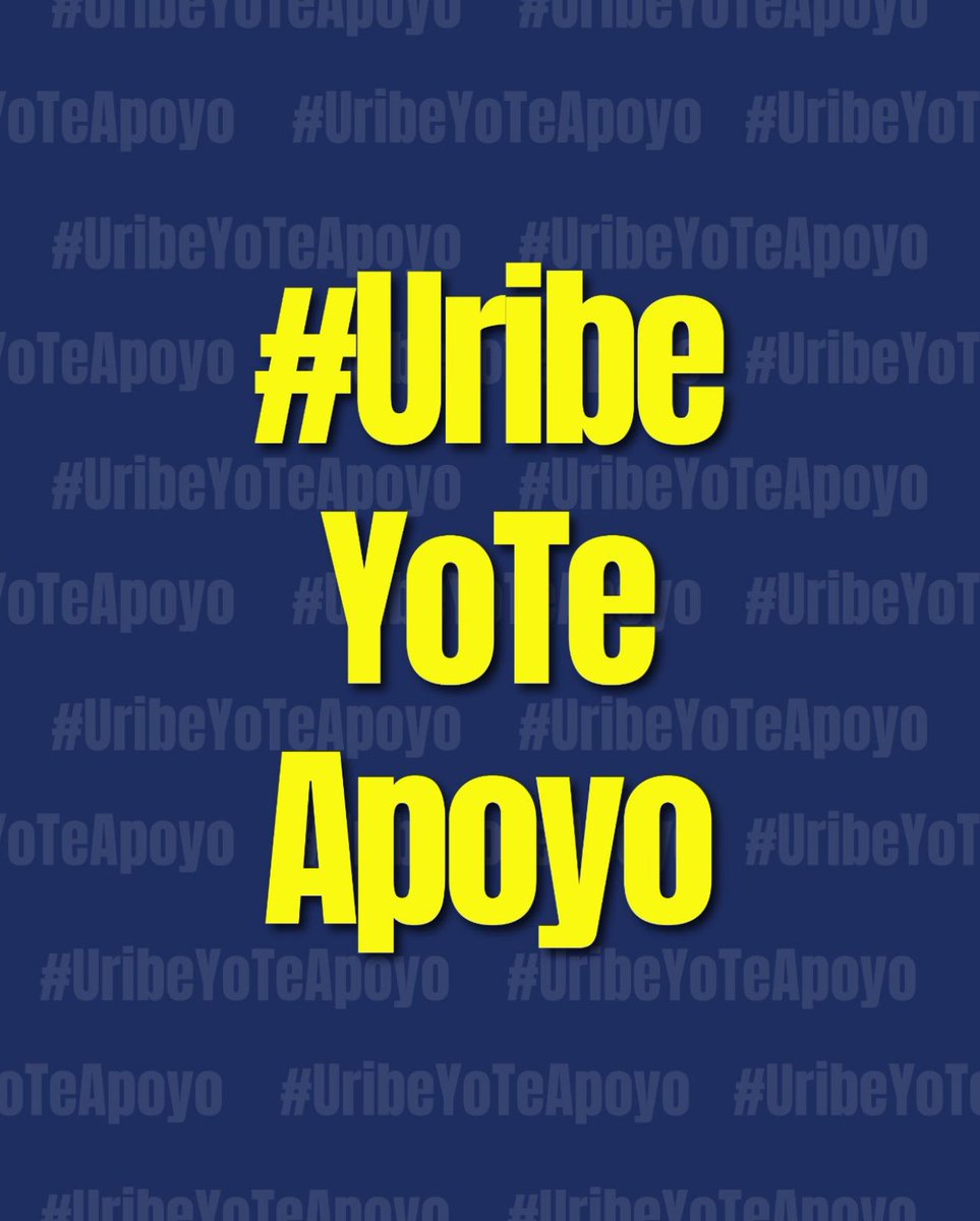 Quiero hacer un sondeo de cuántas personas seguimos apoyando al Gran Álvaro Uribe Vélez.

Háganmelo saber  🙋🏻‍♂️