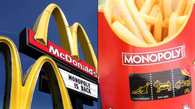 EtatDeFlow's tweet image. En 1987, McDonald&apos;s a créé la promotion parfaite.

Les ventes ont bondi de 40 % du jour au lendemain.

Puis un chef de la sécurité corrompu a repéré une faille fatale... Et pendant 12 ans, il a orchestré la plus grande fraude de l&apos;histoire du fast-food.

L&apos;histoire comment UN…