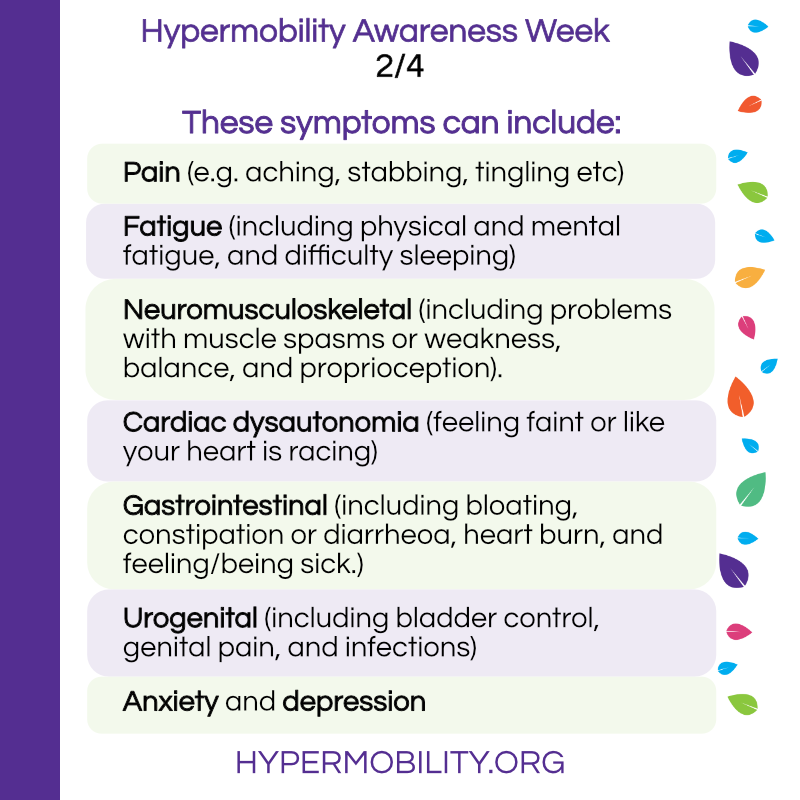 HMSACharity's tweet photo. As February ends we go back to basics. Every year brings new people starting to experience problems, or recently discovering hypermobility explains some health issues they're experiencing.  1/2 https://t.co/vFGLvnb3Ms