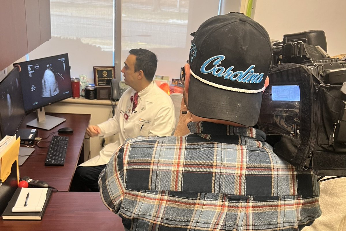 Great job <a href="/AminYehyaMD/">Amin Yehya, MD, MS, FACC, FHFSA</a> reporting on Heart Failure during heart month♥️ #sentara #HeartSmart #LoveYourHeart