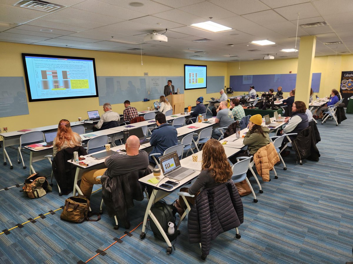 USGS_UAS's tweet image. Last week, we hosted a remote sensing calibration seminar at the Denver Federal Center. Thank you to all of the knowledgeable speakers and attendees (both in-person and virtual) who joined us for an educational day!
