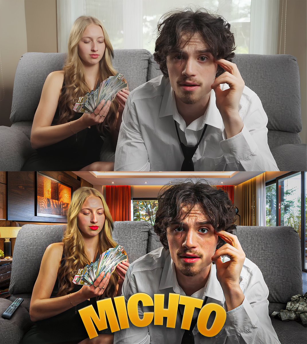 Seynoxgraph's tweet image. Before / after