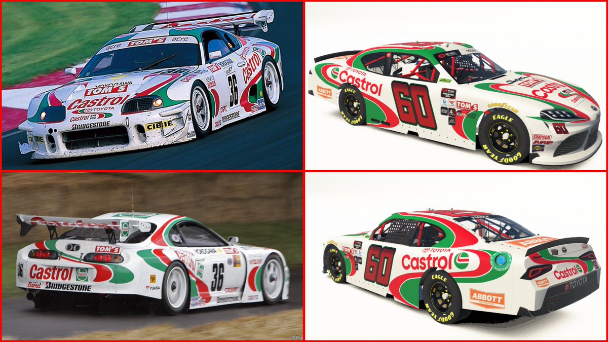 Caleb Pocock (@pocockracing66) on Twitter photo Tonight is the night for the Tom's Castrol Supra to live again in the <a href="/EliteRacing_/">Elite Racing League</a> <a href="/rebilasphoto/">Mark J. Rebilas</a> Grand National series throwback race at Legacy Atlanta. I will be updating the wheels to white before the race. <a href="/AbbottMotorspo1/">Abbott Motorsports</a> <a href="/Castrol/">Castrol</a> <a href="/ToyotaRacing/">Toyota Racing</a> Tonight is the night for the Tom's Castrol Supra to live again in the <a href="/EliteRacing_/">Elite Racing League</a> <a href="/rebilasphoto/">Mark J. Rebilas</a> Grand National series throwback race at Legacy Atlanta. I will be updating the wheels to white before the race. <a href="/AbbottMotorspo1/">Abbott Motorsports</a> <a href="/Castrol/">Castrol</a> <a href="/ToyotaRacing/">Toyota Racing</a>