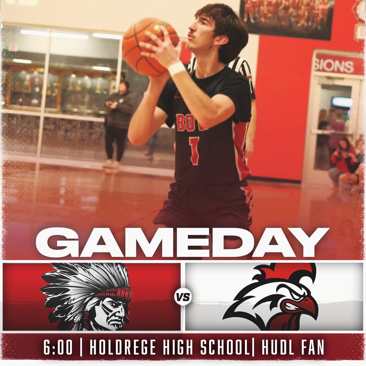 ‼️GAMEDAY‼️

🆚Ord
📍Holdrege High School 
⏰ 6:00
📺Hudl Fan