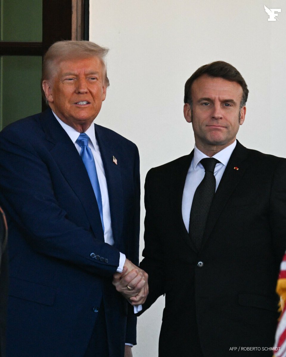 Emmanuel Macron rencontre Donald Trump à la Maison-Blanche.
→  l.lefigaro.fr/BSg