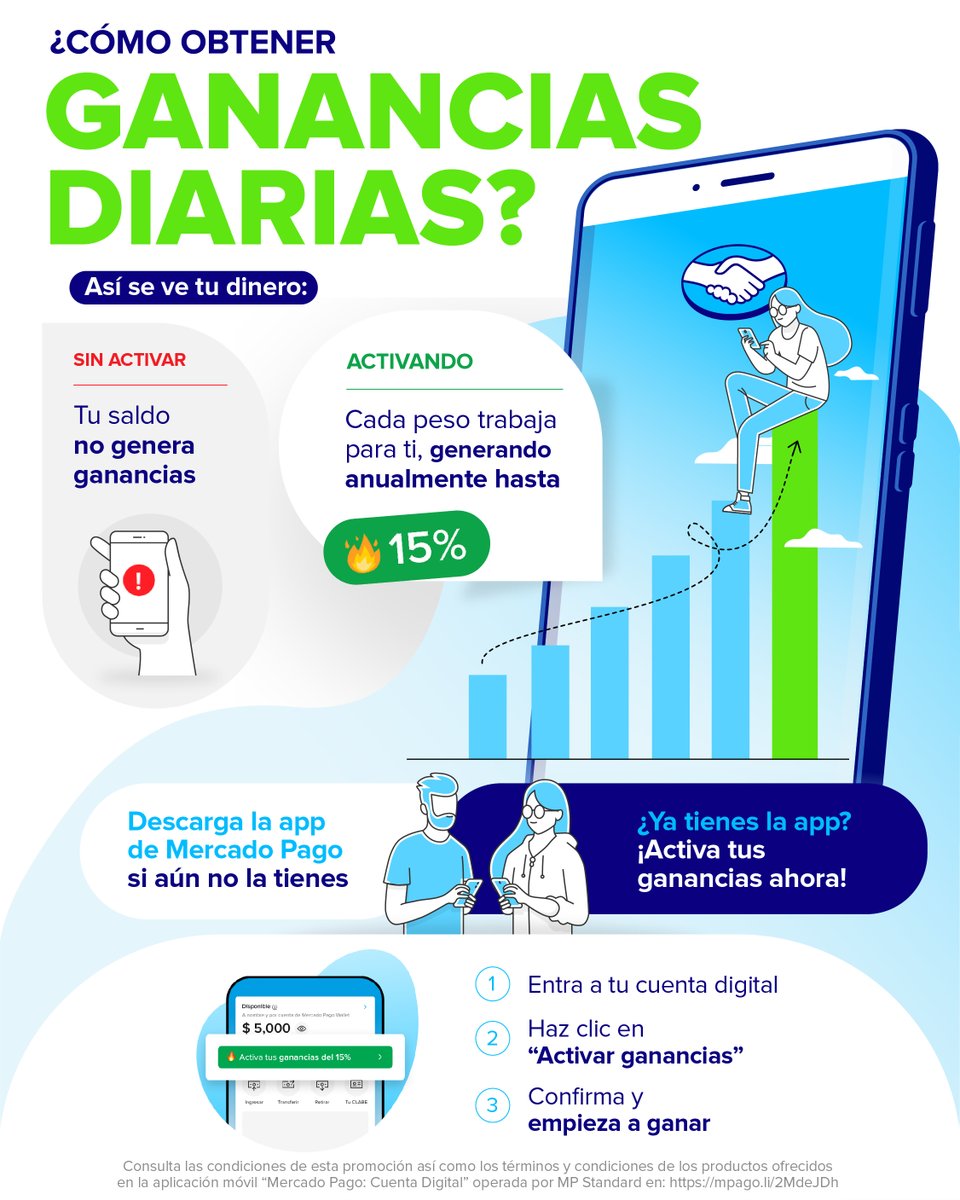 ¿Listo para que tu dinero empiece a hacer la chamba?😉