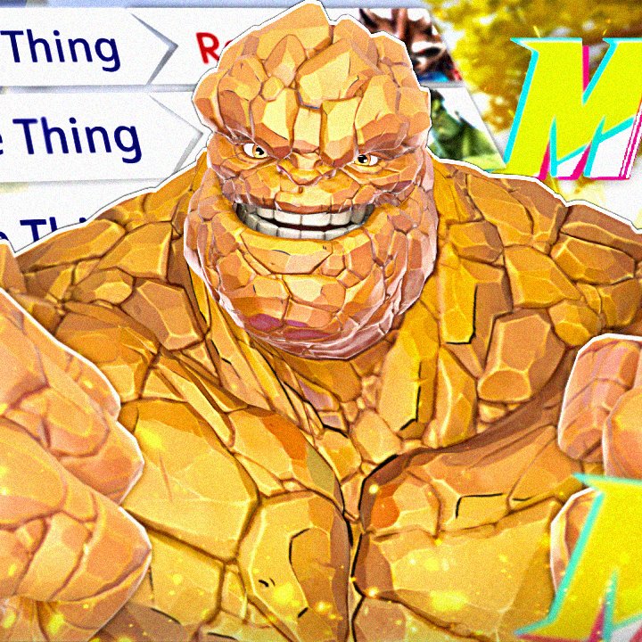 gutsdzn's tweet photo. THE THING
#thumbnail #MarvelRivals #thething #thumbnailwip #WIP #blender #blender3d #thumbnail3d https://t.co/znHIp5ZGhY