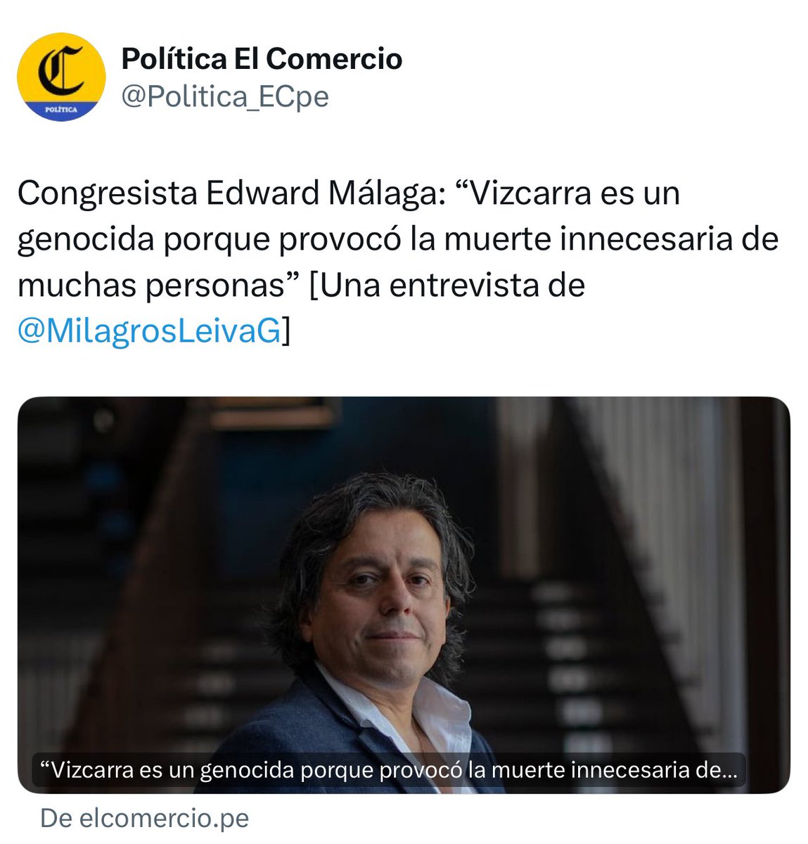 RodolfoPerezOpe's tweet photo. Jun 2020: Málaga reunido con ex ministro Zamora para impulsar SU proyecto de pruebas rápidas.

Nov 2020: Málaga dice que vacancia a  Vizcarra es ASESINATO y llama a la PROTESTA contra Merino.

Feb 2025: Málaga califica a Vizcarra y Zamora como GENOCIDAS.

Completamente miserable. https://t.co/qXTznGLl2b
