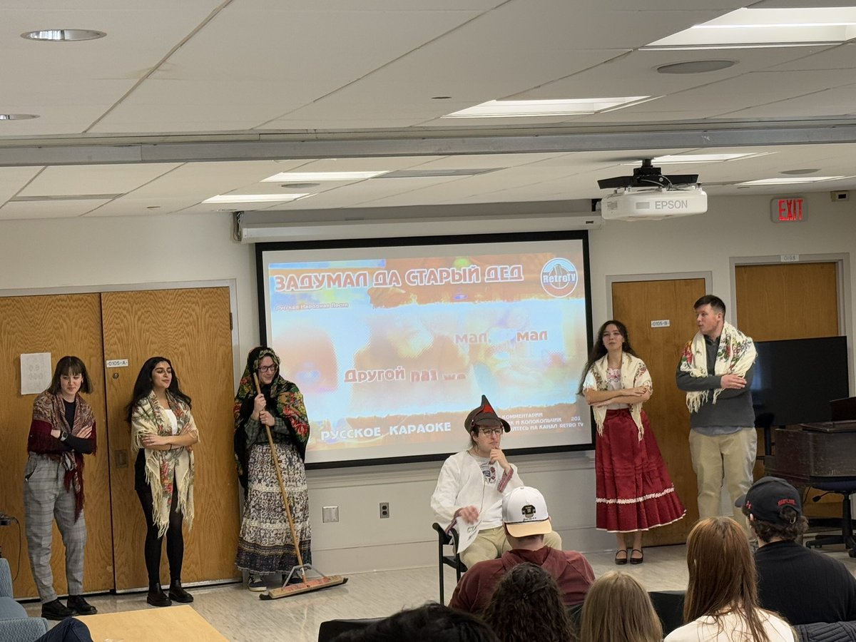 umdlanghouse's tweet photo. Students from @umdsllc Russian program had a great time celebrating Maslenitsa this morning! #FearlesslyGlobal https://t.co/CMMJyfUk1W