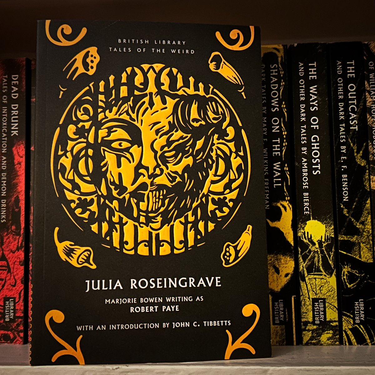The latest entry in the <a href="/BL_Publishing/">British Library Publishing</a> Tales Of The Weird series joins the library, this time a novella by Marjorie Bowen - whose ‘Bishop Of Hell’ appeared in Queens of the Abyss - this time writing as Robert Paye, one of her many pseudonyms.

#TalesOfTheWeird #Weird #Fiction