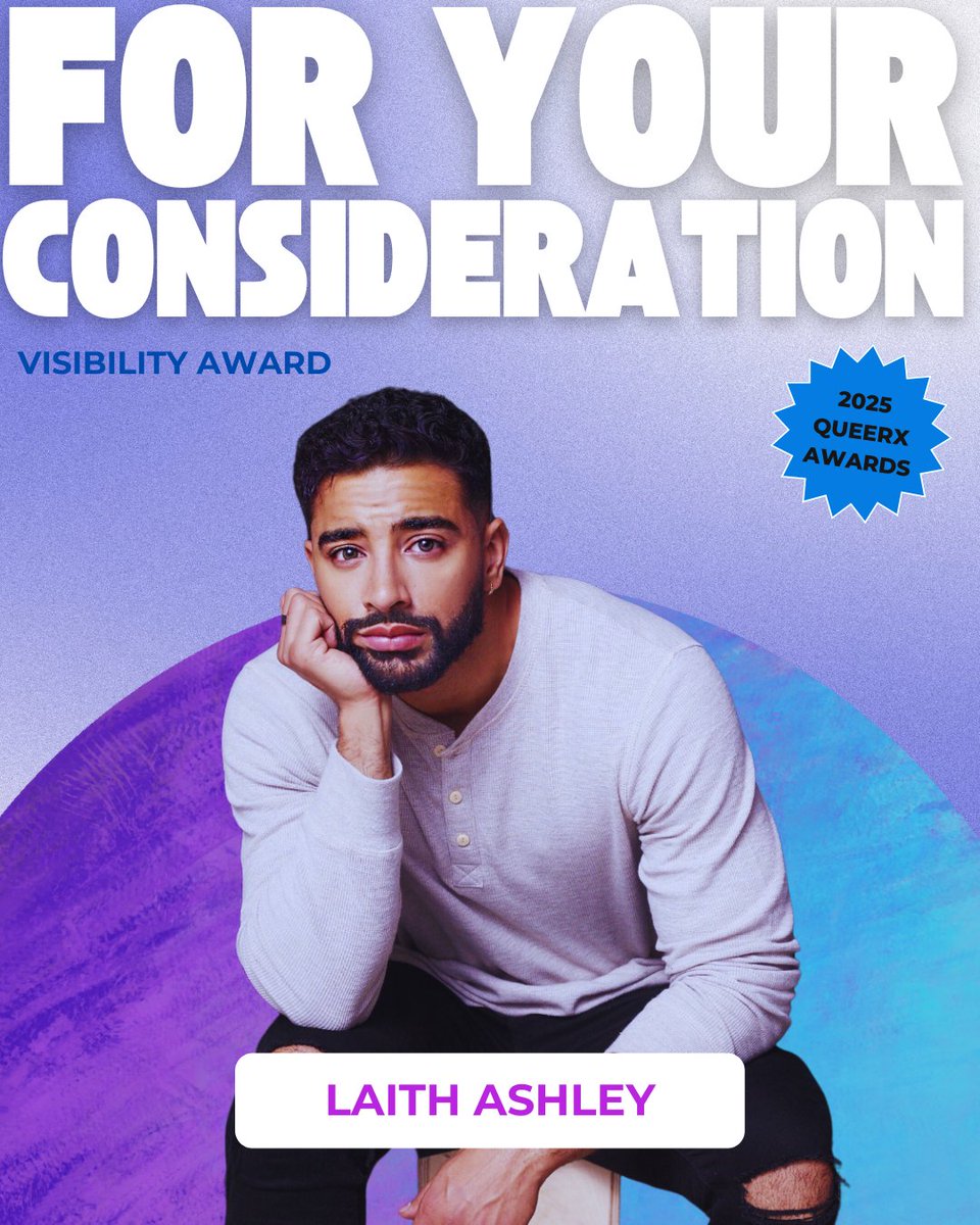 #2025QueerXAwards | For Your Consideration - Visibility Award: Laith Ashley

<a href="/laith_ashley/">Laith Ashley</a> is a model, actor, activist, entertainer, and singer-songwriter. Laith has paved the way for trans people, with appearances in Strut, RuPaul’s Drag Race, and Taylor Swift’s Lavender Haze.