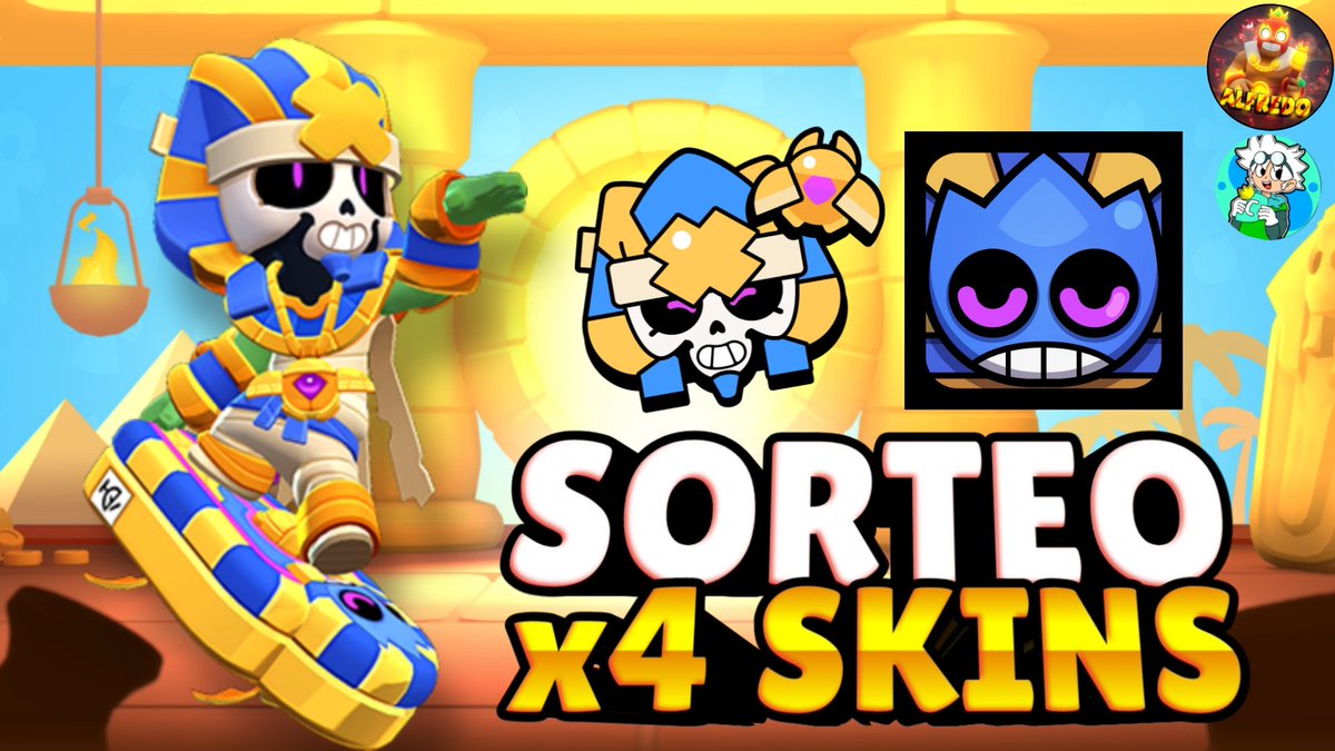 🔥SORTEO 4 SKINS de OLLIE FARAÓN🔥

Estaré dándolas con Pexito, yo 2 y él 2
De las mías: 
1 en mi YT: youtu.be/HS9wFTYUGxw
1 en mi Tiktok: vm.tiktok.com/ZNdJ6t4Yo/
2 de Pexito: vm.tiktok.com/ZNdJ6xxaw/
Los requisitos en los vídeos
Ganadores 10/02

#PharaollieGiveaway #BrawlTalk