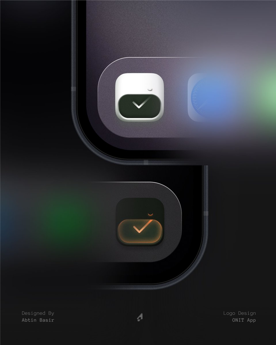 I recently designed this App Icon entirely in figma. Any thoughts on the dark version?🤔