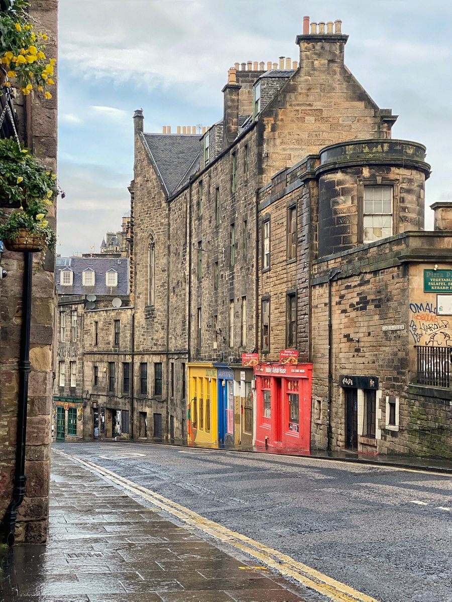 Candlemaker Row, Edinburgh. 

I’ve always loved the city’s historic old town. It’s like stepping back in time.