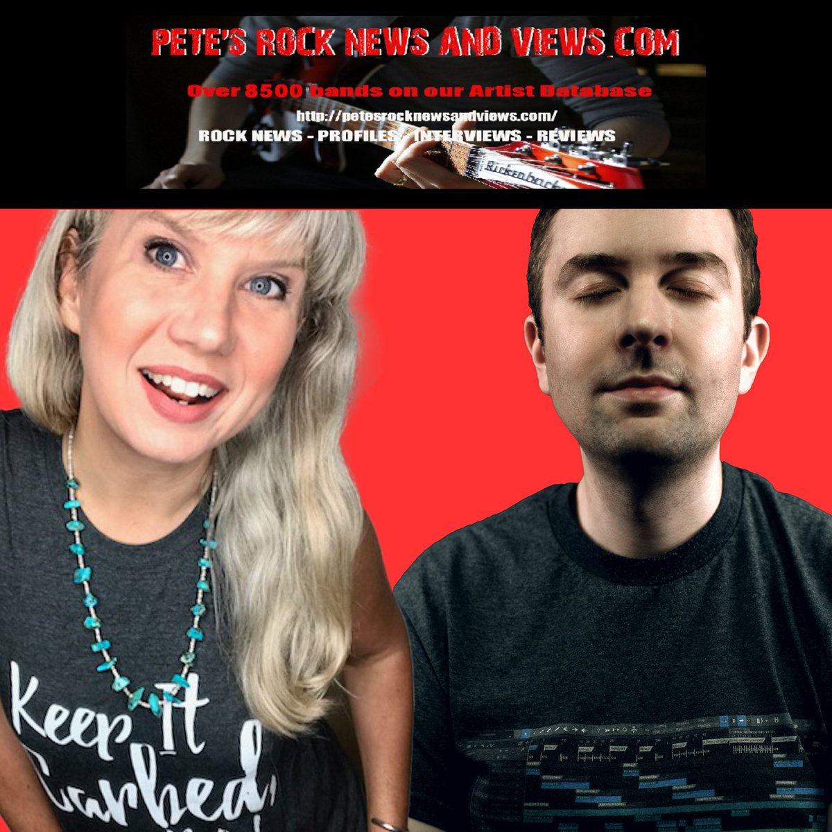 "In the video, [#AnjiBee] plays a ghost haunting an elevator...where she lives in a concert poster."

Time to get down — or is it go down? — to the latest from <a href="/restlessmosaic/">Restless Mosaic</a>, with <a href="/rocknewsandview/">Rock News and Views</a> having the single's official video + full story ~ tinyurl.com/restless-mosai…