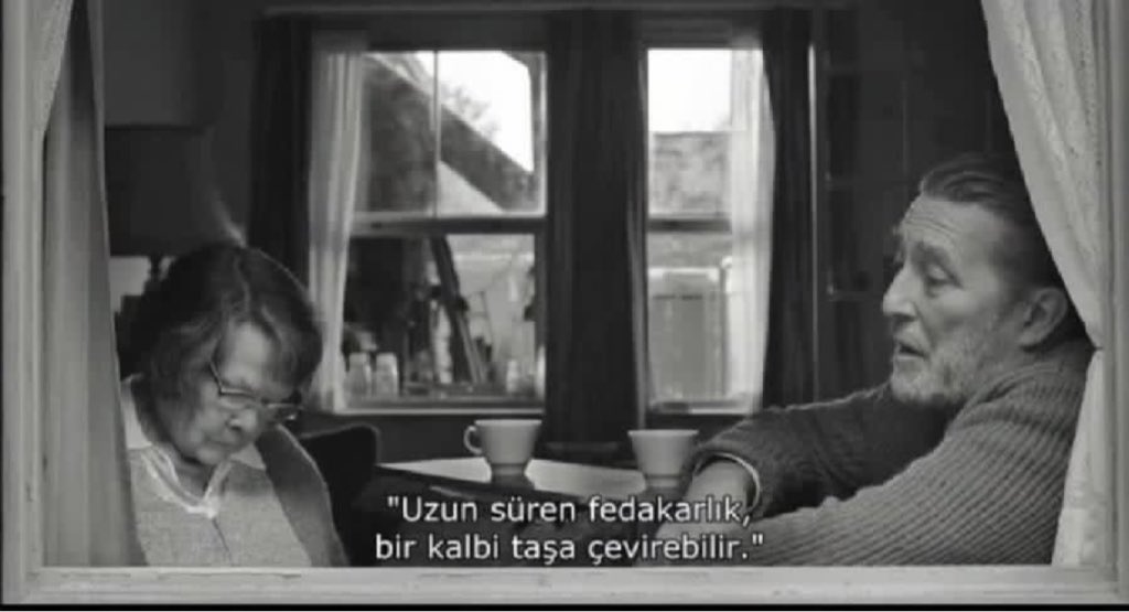 “Uzun süren fedakarlık bir kalbi taşa çevirebilir..”   

(Belfast)