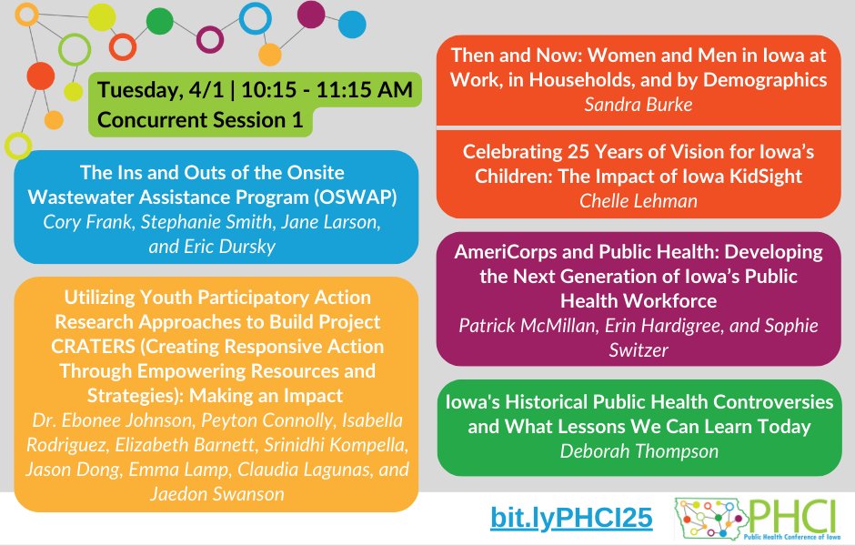 "#PHCI25 is just over a month away! ⭐

We're thrilled to spotlight the engaging sessions that will kick off our conference on Tuesday, April 1 at 10:15 am.

We hope you'll join us: bit.ly/PHCI25