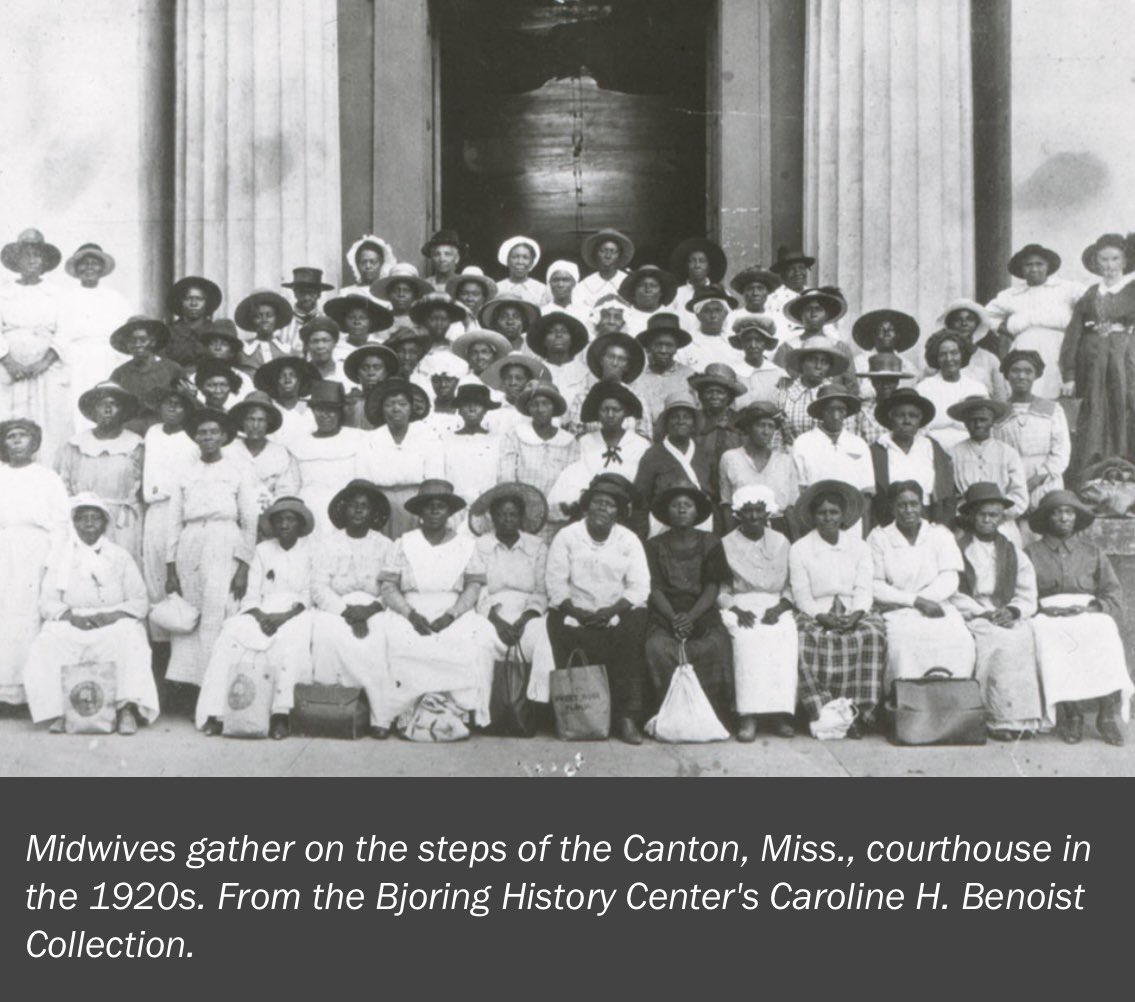 Until the late 19th century, the majority of births were attended by midwives, many of whom were Black. Most midwives, including enslaved women, drew upon traditional healing knowledge and practices passed down throughgenerations.#BlackHistory #HealthyStartPGH