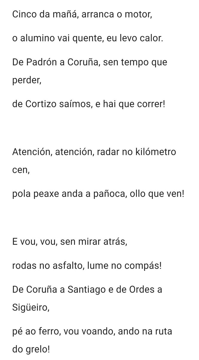 Nunca vou poder superar isto que acabo de compoñer