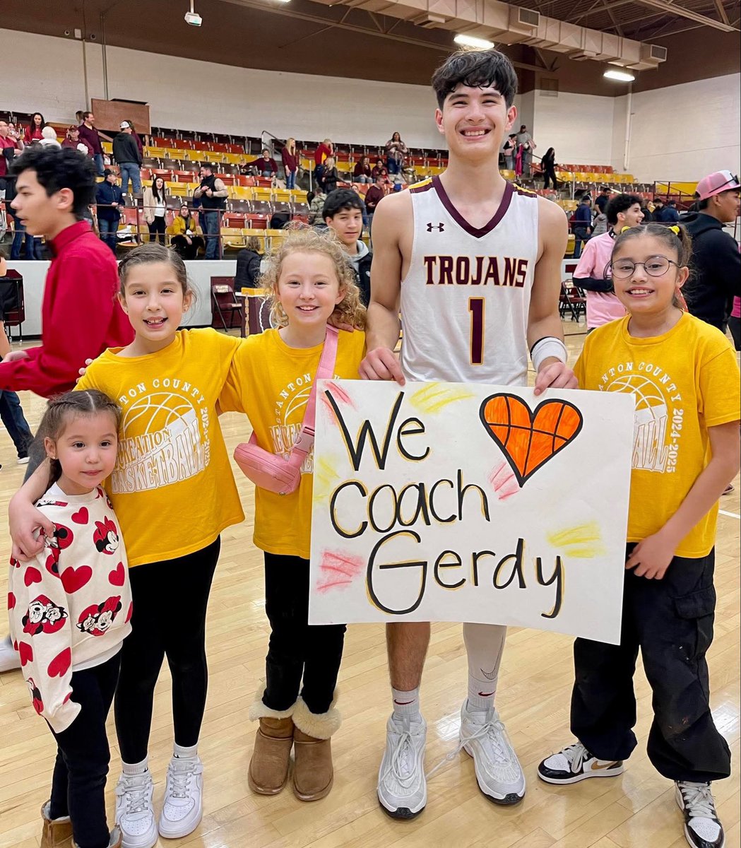 Giving Back: Stanton County junior Gerardo Robles has had a solid junior year for the Trojans. Friday night Robles had 23 points, 7 rebounds, and 4 steals against Wallace County. He averages 14.1 ppg, 5.1 rpg, and 2.8 steals. But that’s not the most interesting thing about