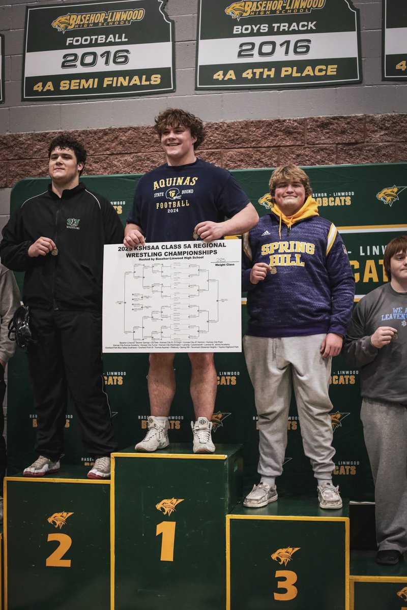 Stephen Carroll
Kansas 5A Regional Champ
