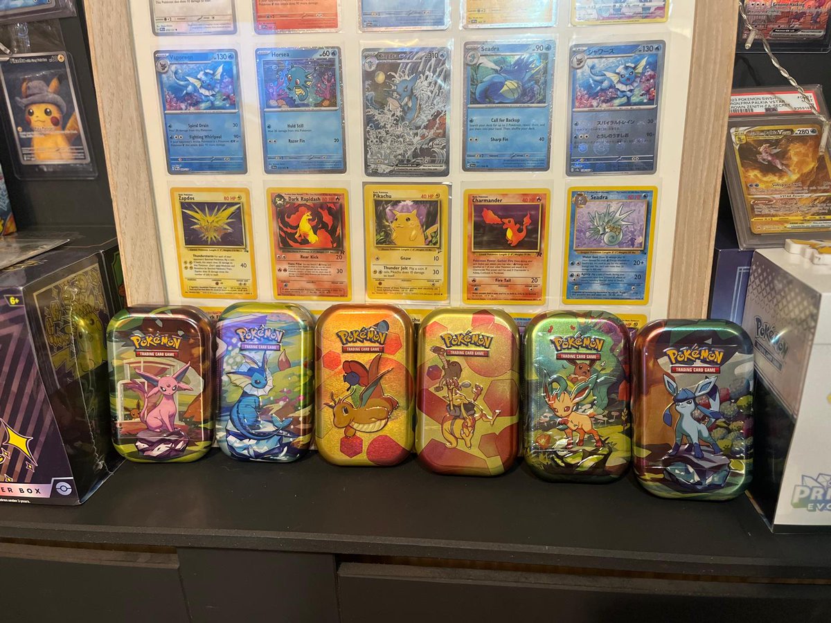 pokemondealsuk's tweet image. 🎉To celebrate that today I reached 151 followers and I got my Amazon Pokémon 151 parcel I am going to do a giveaway of a pokemon 151 mini tin or a prismatic evolutions mini tin 🎉.
To participate:

✅Write the mini tin that you prefer
✅ Repost and like
✅ Follow @pokemondealsuk…