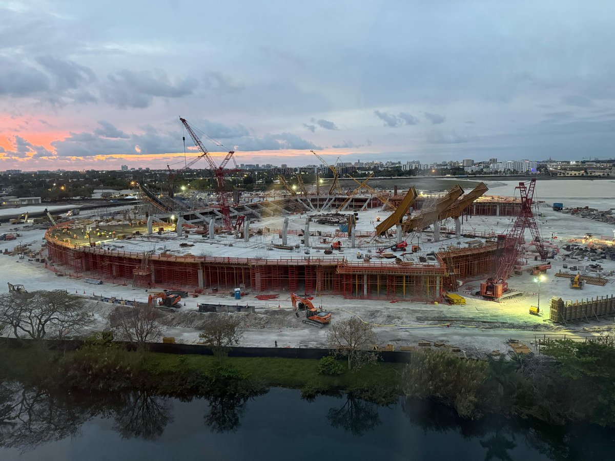 Monday update on #MiamiFreedomPark!