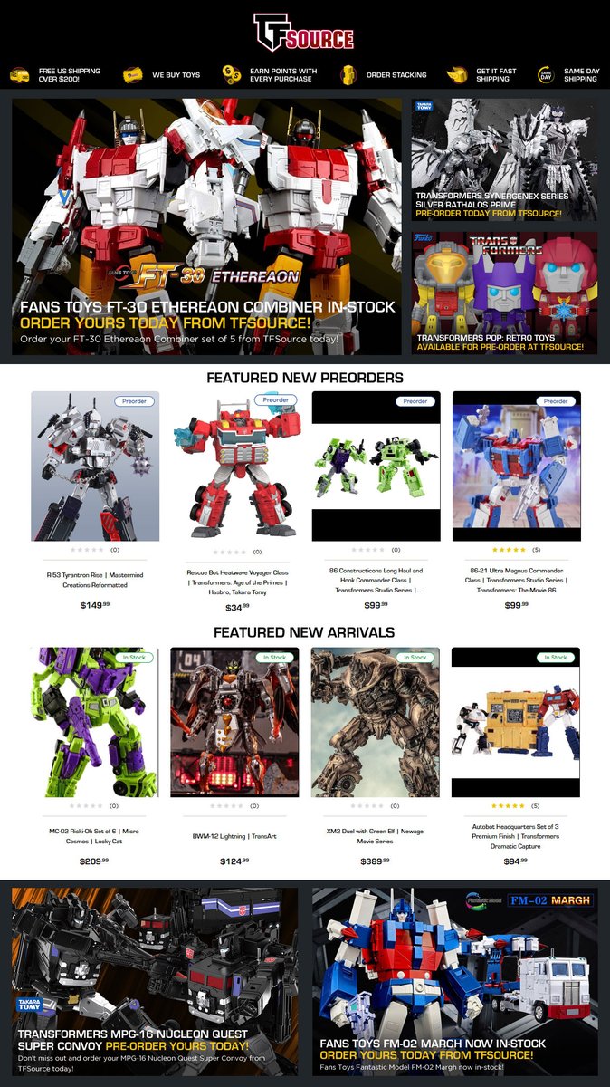 TFormers's tweet image. TFSource News - FT Ethereaon, MPG-16 Nucleon Quest, MMC Tyrantron Rise, Synergenex &amp;amp; More!: TFSource News - FT Ethereaon, MPG-16 Nucleon Quest, MMC Tyrantron Rise, Synergenex &amp;amp;amp;… tformers.com/54638 - Read More #Transformers #TFSource #Collectibles #ActionFigures #Toys