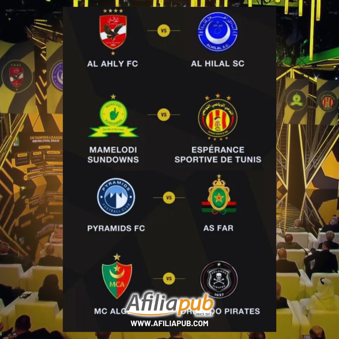 🔝The knockout phase of the 2024/25 TotalEnergies CAF Champions League 🏆 is set following the quarter-final and semi-final draws held on Thursday, February 20, in Doha, Qatar.📣
#betting #bettingonline #bettingsports #africabetting #sportbetting #dohaqatar #doha #caf #caf2025 #