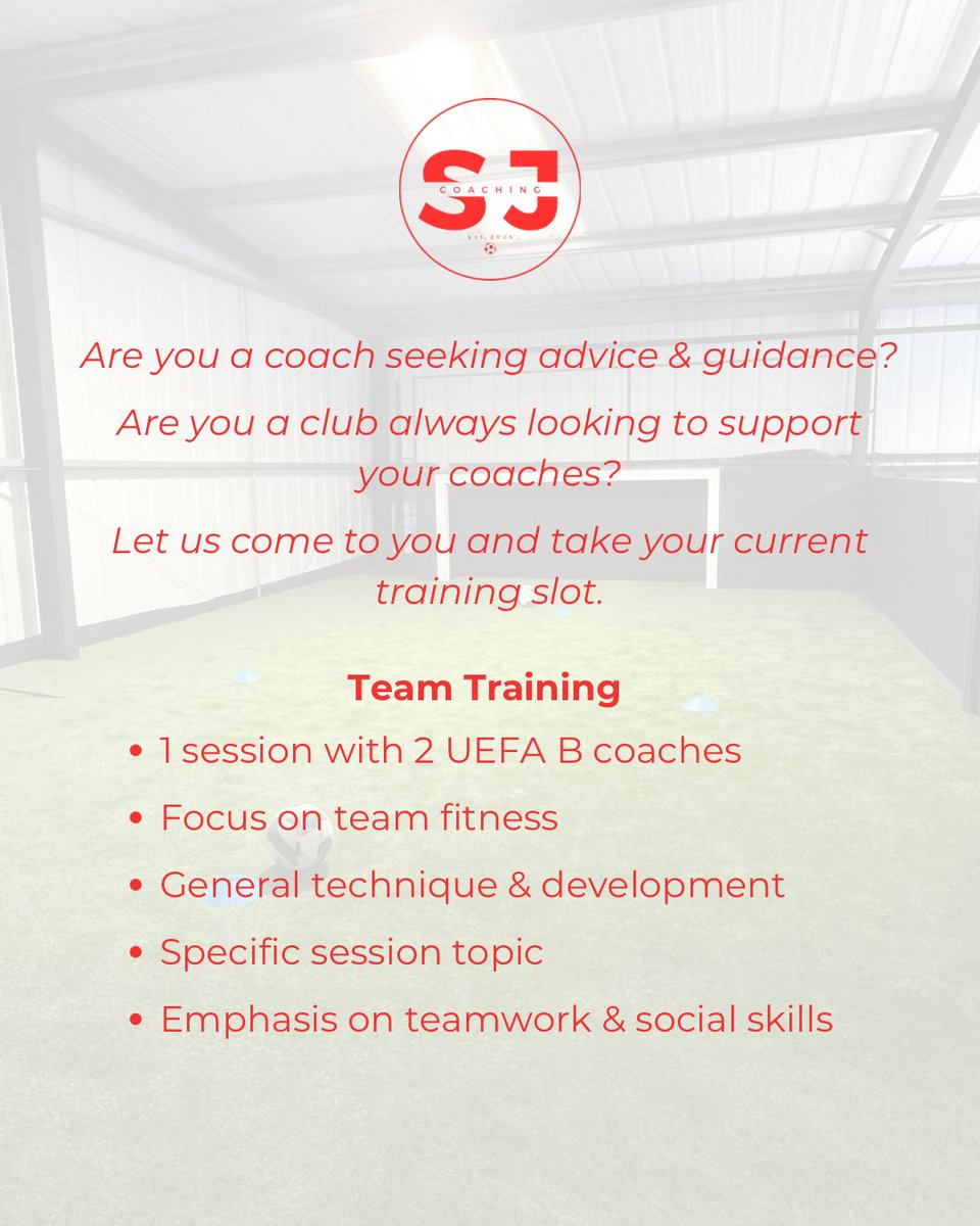 Take a look at our offer &amp; get in touch for more information. 

We have availability evenings &amp; weekends. 

#SJCoaching