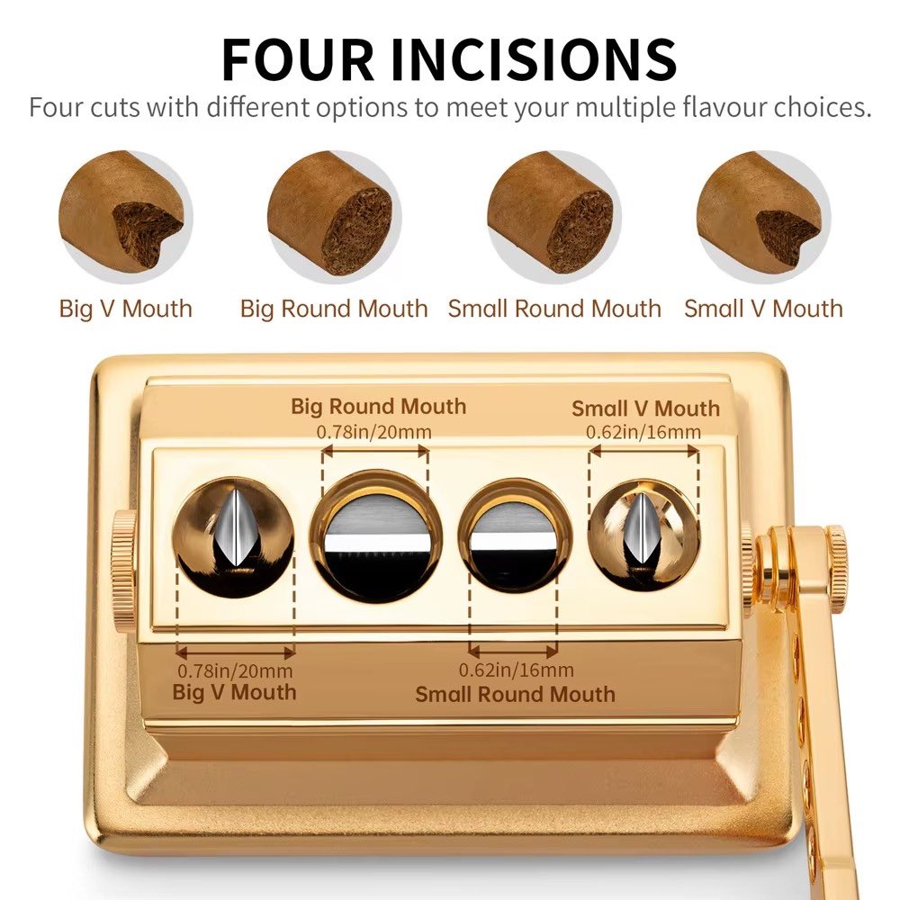 LACASASAVOR's tweet image. #قاطع #السيجار #عالي #الجودة , شفرات مزدوجة 4 فتحات متعدد #القطر من #الفولاذ الحاد #المقاوم للصدأ مخصص #لقص #السيجار بحرفية دقيقة تمنحك أفضل #تجربة #للسيجار - 20083 

#اكسبلور 
#صباح_الخير 
#الرياض 
#ترند 
#رمضان