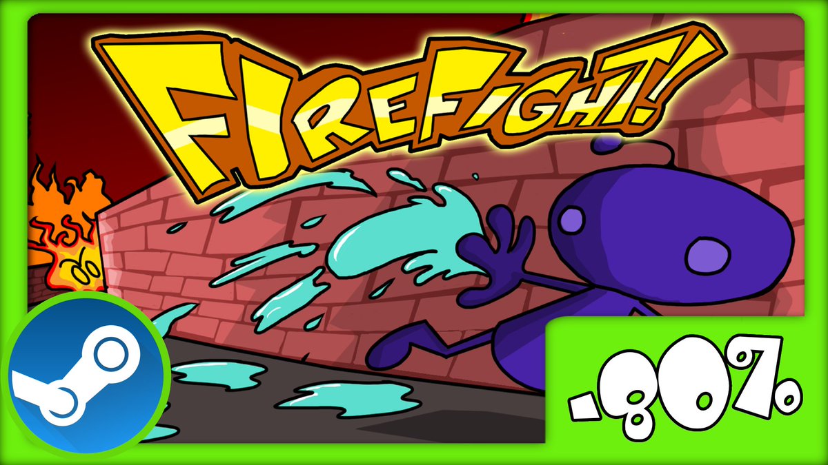 MegaMainframe's tweet image. &quot;Firefight!&quot; is 80% off on Steam until the 26th! Go check out this classic bullet-hell maze runner! tinyurl.com/2ty92bn8 #SteamSale #indiegame  #steam #gamesale #bullethell #arcade #mazerunner