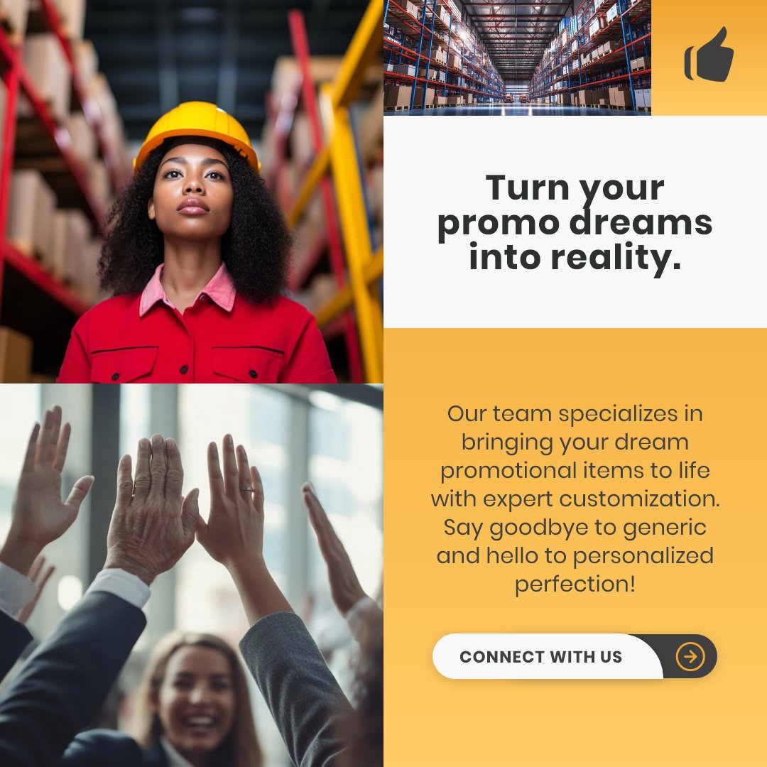 imprinteryllc's tweet image. Looking for that perfect promo product that screams &apos;you&apos;? We&apos;ve got you covered! Our team specializes in bringing your dream promotional items to life with expert customization. Say goodbye to generic and hello to personalized perfection!

#CustomizedForYou #DreamPromos