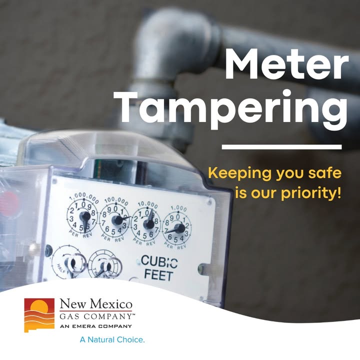 🚧 Meter Safety: Only authorized NMGC personnel and first responders are allowed to work on our meters. Tampering or unauthorized handling, including turning off the service, can be dangerous and may lead to penalties.