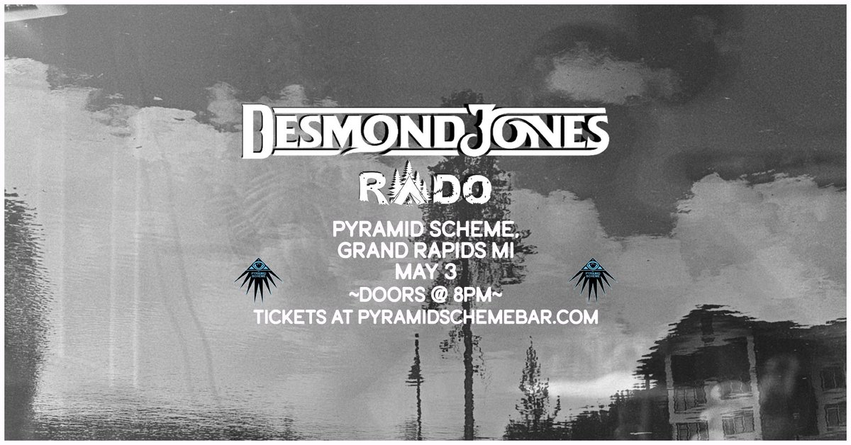 GRAND RAPIDS! <a href="/pyramidschemegr/">The Pyramid Scheme</a> on May 3! Spring is near!!