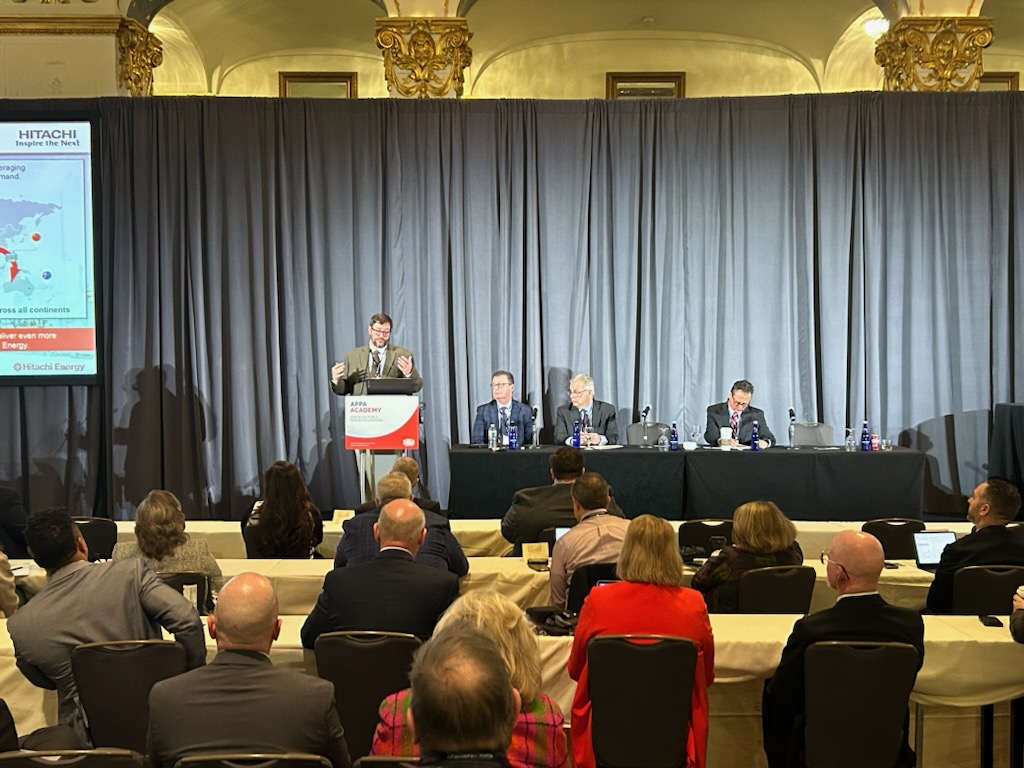 APPA's 2025 Legislative Rally in Washington, D.C. kicked off today with our Policy Deep Dive sessions, where industry experts provided insights into the policies &amp; issues affecting #PublicPower, including supply chains, tariffs, international trade policies, and tax policy.