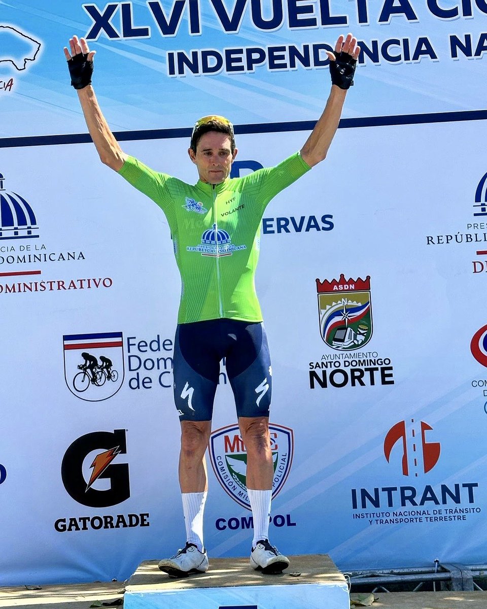 Logramos el 1 - 2 con R. Oyola y Ó. Sevilla en el inicio de la Vuelta Independencia en República Dominicana 🇩🇴

Gran trabajo del equipo que propuso y al final cosechó una importante victoria que dedicamos a nuestra ciudad Medellín y a todos nuestros aliados.

#MedellínTeQuiere 🩵