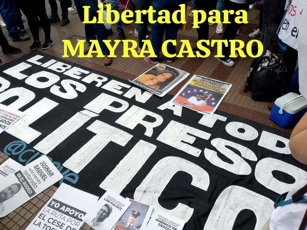 AraujoAza's tweet photo. Solicitamos revisión del caso de MAYRA CASTRO, ella es INOCENTE y su estado de salud está muy delicado. Sus hijos, demás familiares y amigos clamamos JUSTICIA 🙏🏻 https://t.co/sWS8IgC70y