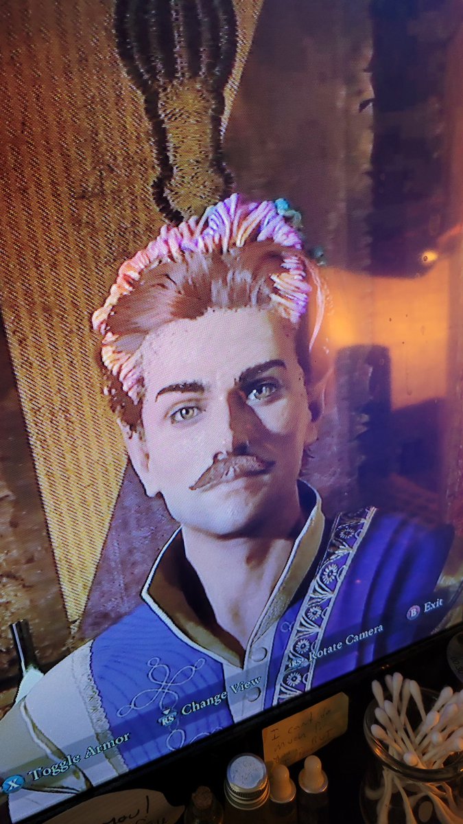 HomicidalHugz's tweet photo. The Avowed Character creation is such gross slop. We turned it off at Character creation. #Avowed #avowedthegame #slop #gamerant https://t.co/SOUZsEH1YI