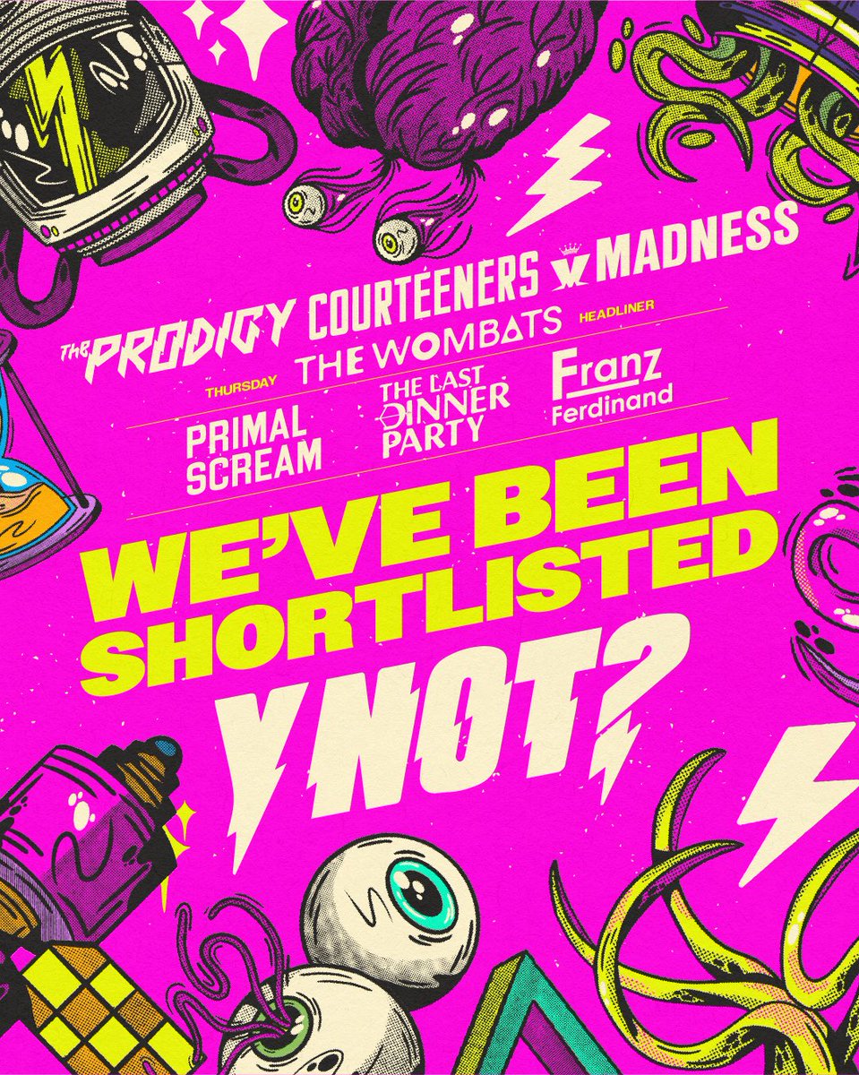 The Matchbox (@thematchboxband) on Twitter photo Very happy to be on the shortlist to play <a href="/ynotfestival/">Y Not Festival ⚡</a> !!
It takes 30 seconds to vote for us here: ynotfestival.com/2025-apply-to-…
Please share, it’d mean the world for us to play the festival! ❤️ Very happy to be on the shortlist to play <a href="/ynotfestival/">Y Not Festival ⚡</a> !!
It takes 30 seconds to vote for us here: ynotfestival.com/2025-apply-to-…
Please share, it’d mean the world for us to play the festival! ❤️