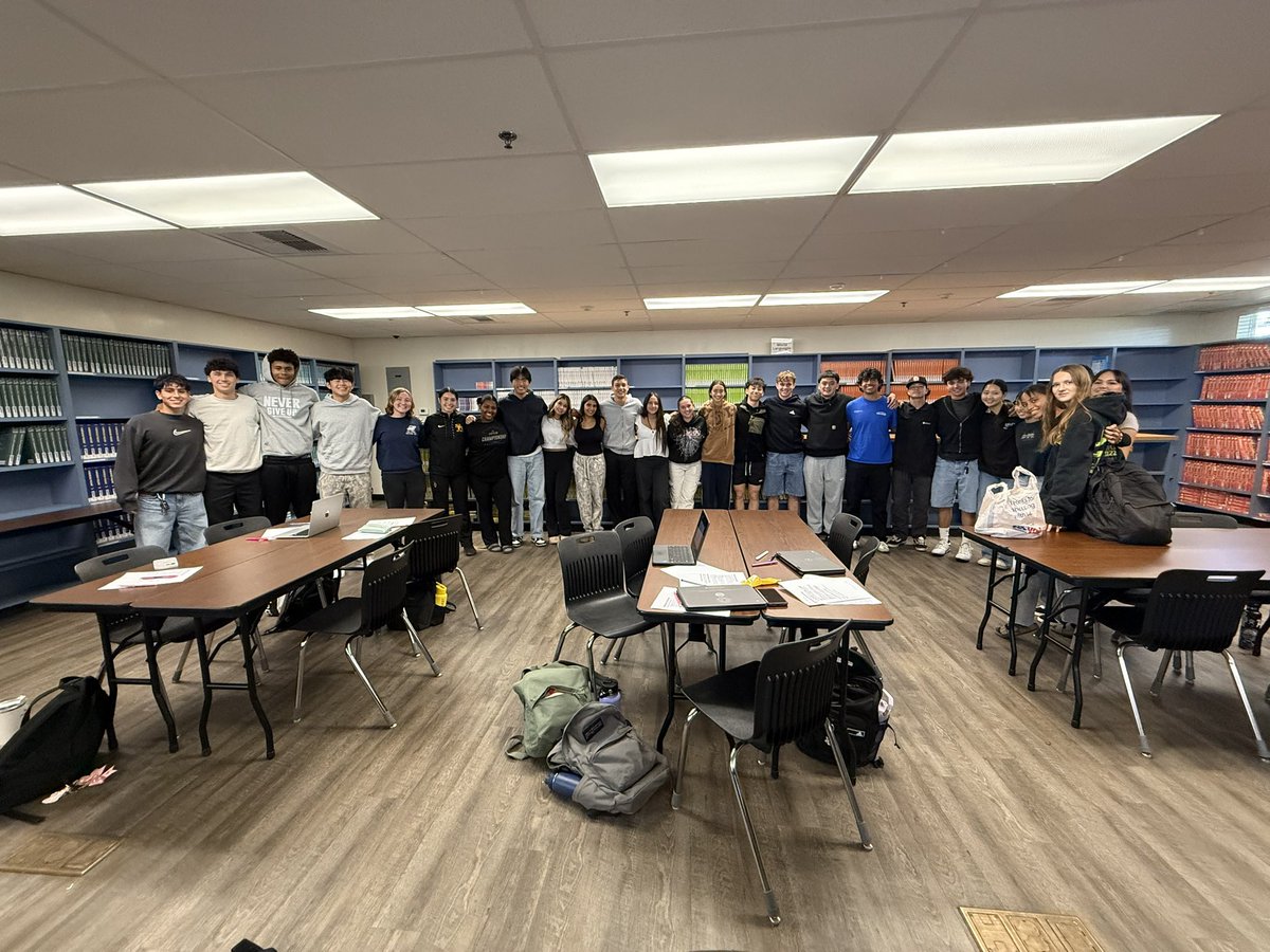 Just wrapped up our 8th LEAD (leadership education and development) session with our student athlete leaders on campus. These leaders naturally made this line when we did an activity that promoted high fives and touch 😂. Great work guys! <a href="/fjuhsd/">Fullerton Joint Union High School District</a> <a href="/SunnyHillsAD/">SH_AD</a> <a href="/sunnyhillshs/">Sunny Hills HS</a>