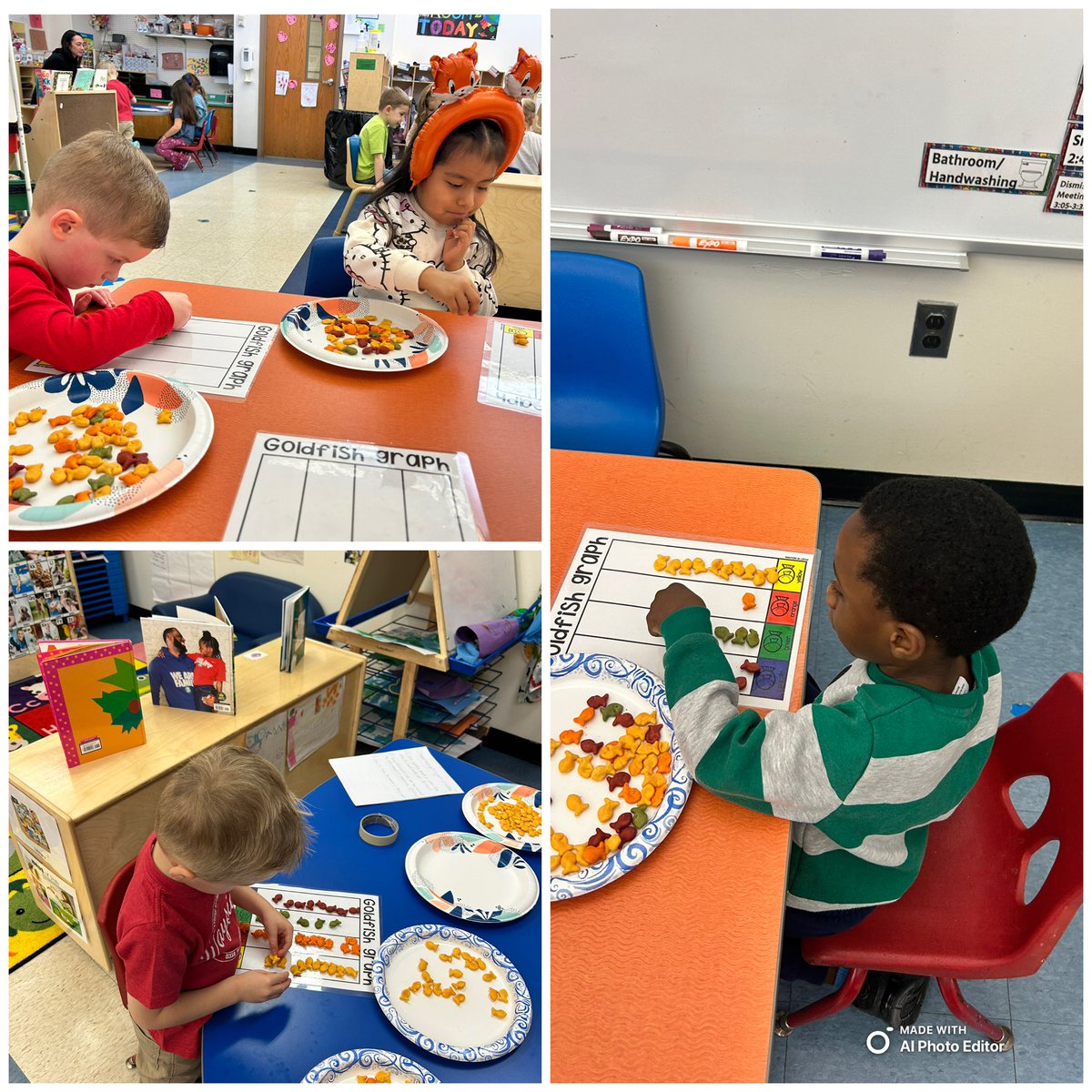 Alexa Lewis (Kellert) (@alewisotsd) on Twitter photo Last week we kicked off our pet study with sorting goldfish by color! The kids really enjoyed the activity and had a nice snack afterwards๐๐ #SpartanLegacy <a href="/tiffanysorto0/">Tiffany Sorto</a> <a href="/prekteachernj/">Cathy Longano</a> <a href="/VonaKristin/">Kristin Vona</a> Last week we kicked off our pet study with sorting goldfish by color! The kids really enjoyed the activity and had a nice snack afterwards๐๐ #SpartanLegacy <a href="/tiffanysorto0/">Tiffany Sorto</a> <a href="/prekteachernj/">Cathy Longano</a> <a href="/VonaKristin/">Kristin Vona</a>