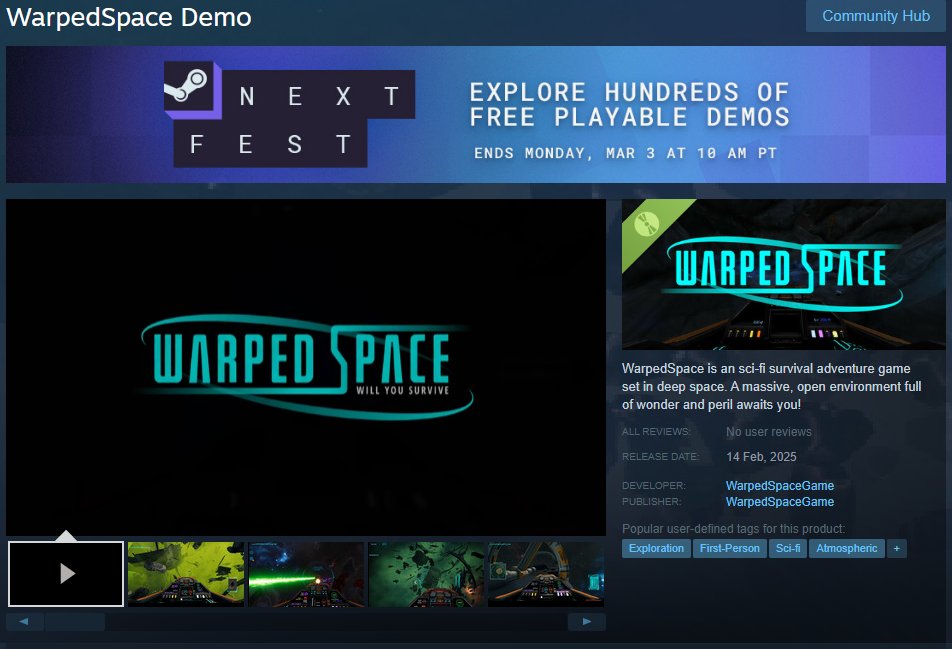 Its on!!!!
#SteamNextFest #steamnextfest2025