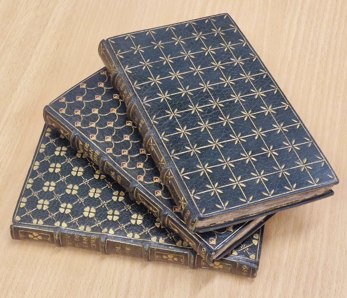 Fancy schmancy binding of the day: Oeuvres de Jean Racine, 1832 #rarebooks