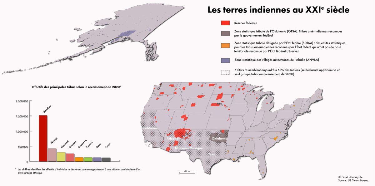 Poursuite du corpus carto sur les terres indiennes