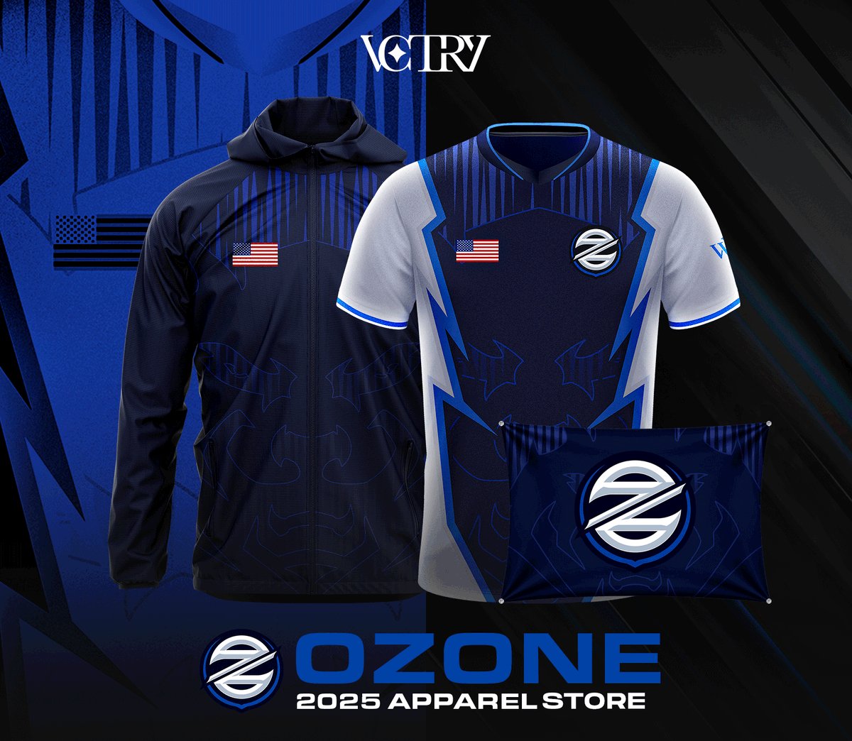 VCTRY (@vctrywear) on Twitter photo NEW TEAM STORE FOR: <a href="/OzoneLLC/">Ozone Esports LLC</a>
CHECK IT OUT TODAY: vctrywear.com/collections/ozโฆ NEW TEAM STORE FOR: <a href="/OzoneLLC/">Ozone Esports LLC</a>
CHECK IT OUT TODAY: vctrywear.com/collections/ozโฆ